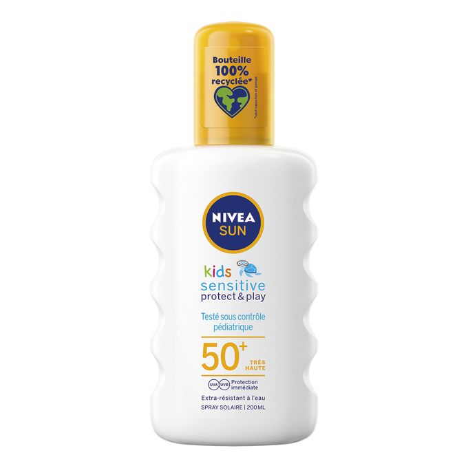 NIVEA SUN Kids - Sensitive Protect & Play - SPF 50+ - Spray 200ml