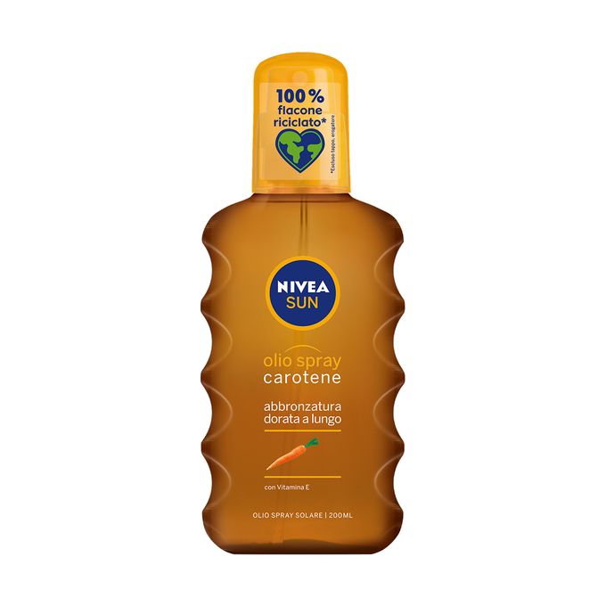 NIVEA SUN Huile Protectrice en Spray Bronzage au Carotène - 200ml