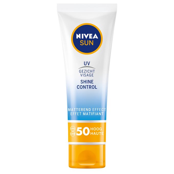 NIVEA SUN Ecran Solaire Uv - Shine Control - Spf 50 - 50ml