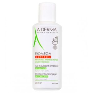 A-DERMA EXOMEGA GEL MOUSSANT ÉMOLLIENT ANTI-GRATTAGE 200 ML