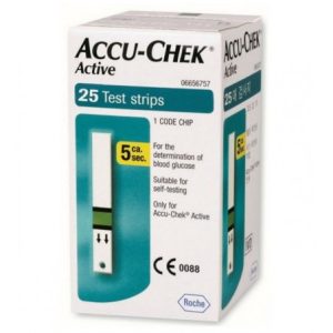 ACCU-CHEK ACTIVE BANDELETTES /50