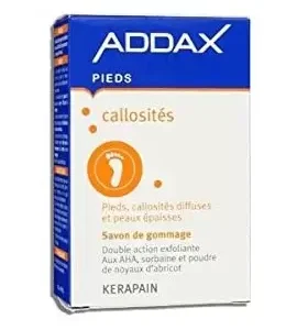 ADDAX PIEDS CALLOSITÉS SAVON DE GOMMAGE KERAPAIN 100G