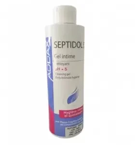 ADDAX SEPTIDOL 5 GEL INTIME NETTOYANT 250ML