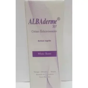 ALBADERME SH CRÈME ÉCLAIRCISSANTE ACTION RAPIDE WHITE BOOST 50 ML ( SANS HYDROQUINONE))