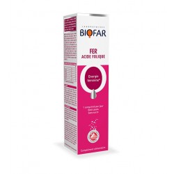 BIOFAR FER ACIDE FOLIQUE 20 COMPRIMÉS