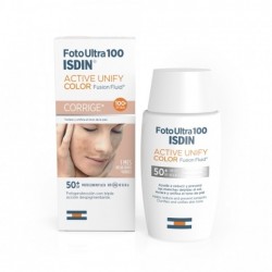 ISDIN FOTO ULTRA 100 ACTIVE UNIFY FUSION FLUID COLOR SPF 100+ 50 ML