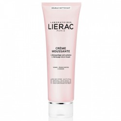 LIERAC CRÈME MOUSSANTE DOUBLE NETTOYANT 150ML