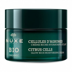 NUXE BIO ORGANIC CREME RICHE HYDRATANTE ECLAT CELLULES D'AGRUMES 50M