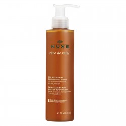 NUXE REVE DE MIEL GEL NETTOYANT ET DEMAQUILLANT 200ML PEAUX SÈCHES ET SENSIBLES
