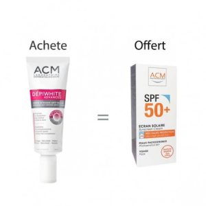 ACM DÉPIWHITE CRÈME - ADVANCED SOIN DÉPIGMENTANT (40ML) + ECRAN SOLAIRE SPF50+ OFFERT