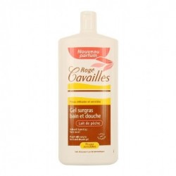 ROGÉ CAVAILLÈS GEL SURGRAS BAIN ET DOUCHE PARFUMÉ 750 ML - PARFUM : LAIT DE PÊCHE