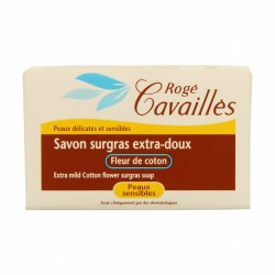 ROGÉ CAVAILLÉS SAVON SURGRAS EXTRA DOUX 150G FLEUR DE COTON