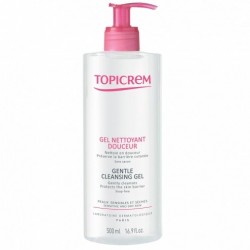 TOPICREM GEL NETTOYANT DOUCEUR, CORPS & CHEVEUX 500 ML