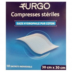 URGO COMPRESSES DE GAZE STÉRILES – Image 3
