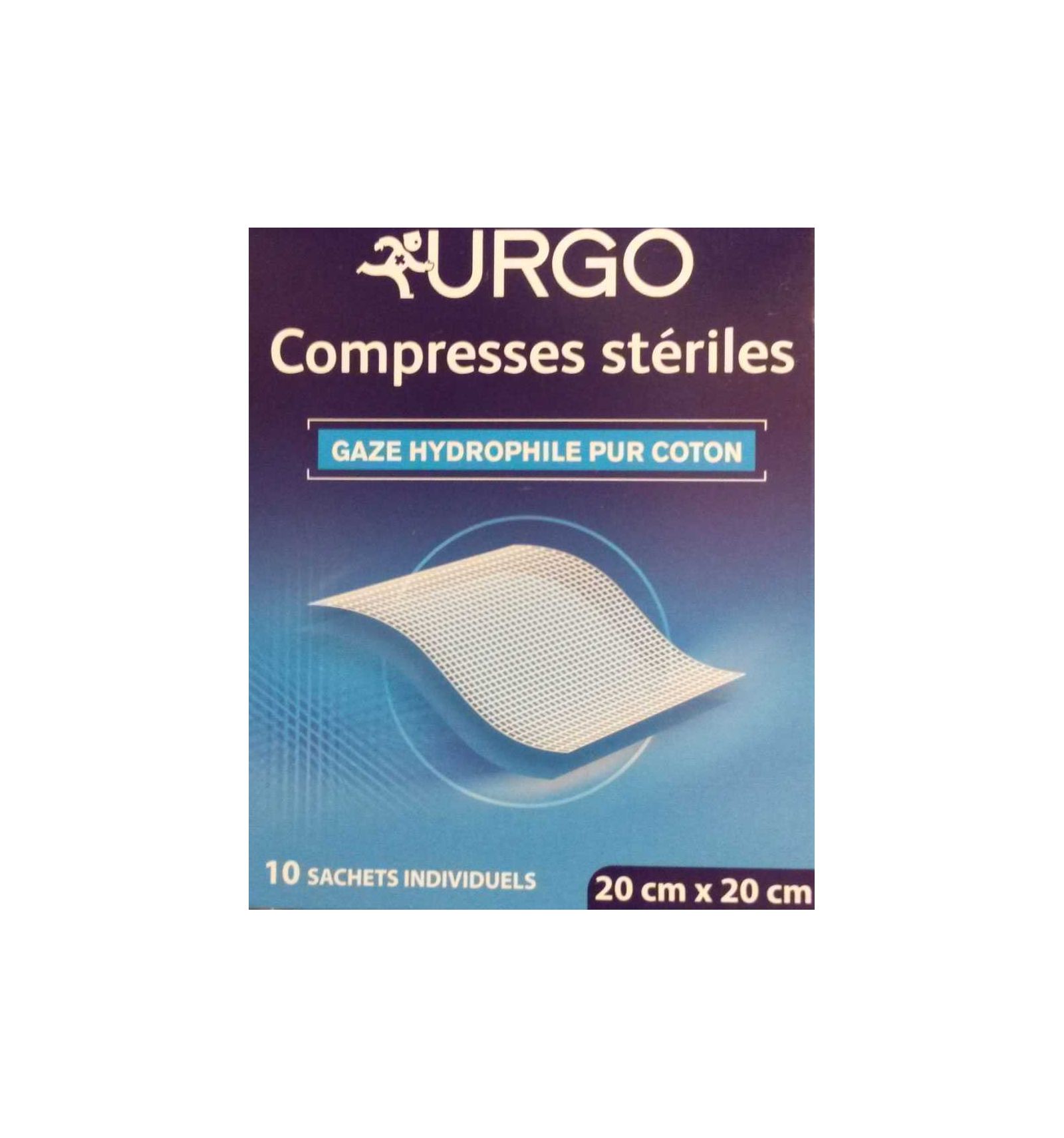 URGO COMPRESSES DE GAZE STÉRILES – Image 2