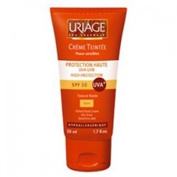 URIAGE CREME SOLAIRE TEINTEE SPF 50+ 50ML TEINTE CLAIRE