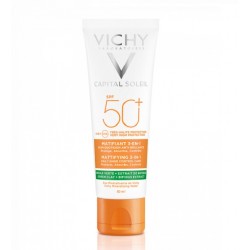 VICHY CAPITAL SOLEIL MATIFIANT 3-EN-1 SPF 50+ CRÈME SOLAIRE